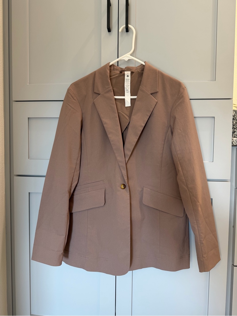 lululemon athletica Dusty Taupe Single-Button Blazer